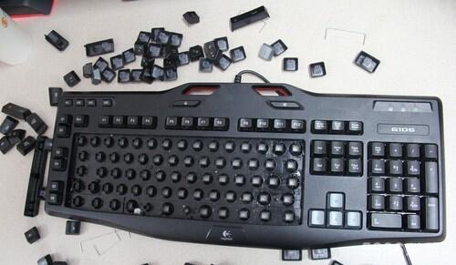 过年了网咖机械键盘如何快速有效的清洗